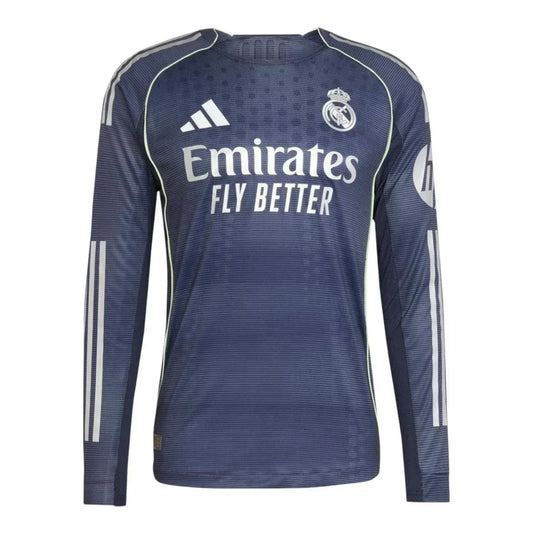 Real Madrid Away 25/26 Jersey - Long Sleeve